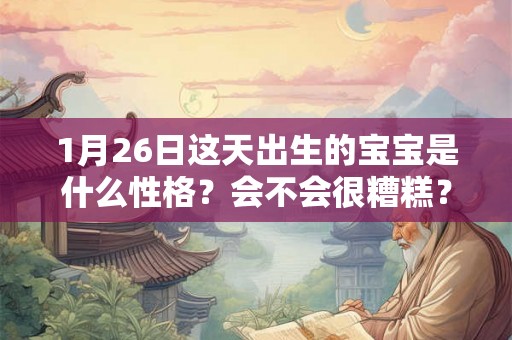 1月26日这天出生的宝宝是什么性格？会不会很糟糕？