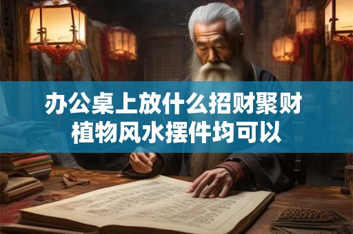 办公桌上放什么招财聚财 植物风水摆件均可以
