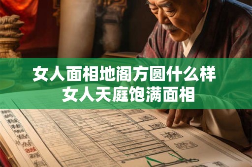 女人面相地阁方圆什么样 女人天庭饱满面相 女人面相地阁方圆什么样 女人天庭饱满面相