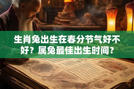 生肖兔出生在春分节气好不好？属兔最佳出生时间？