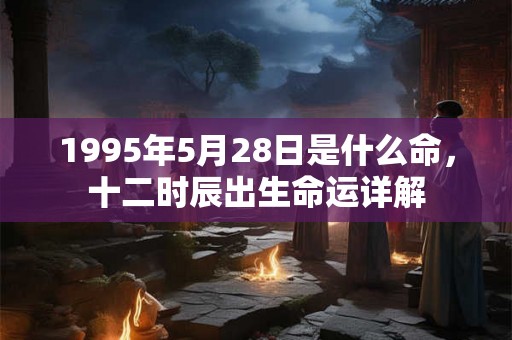1995年5月28日是什么命,十二时辰出生命运详解 1995年5月28日是什么命,十二时辰出生命运详解