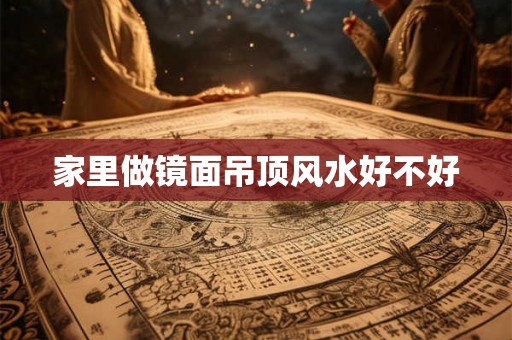 家里做镜面吊顶风水好不好