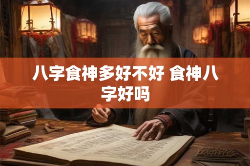 八字食神多好不好 食神八字好吗