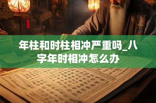 年柱和时柱相冲严重吗_八字年时相冲怎么办 年柱和时柱相冲严重吗_八字年时相冲怎么办