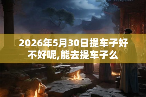2026年5月30日提车子好不好呢,能去提车子么