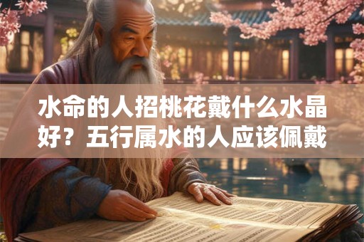 水命的人招桃花戴什么水晶好？五行属水的人应该佩戴什么？