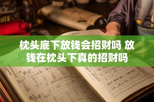 枕头底下放钱会招财吗 放钱在枕头下真的招财吗