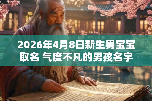 2026年4月8日新生男宝宝取名 气度不凡的男孩名字 2026年4月8日新生男宝宝取名 气度不凡的男孩名字