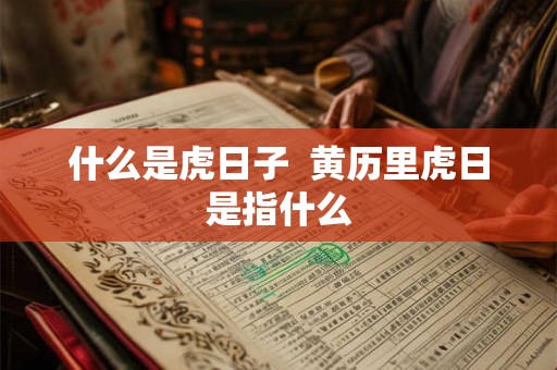 什么是虎日子 黄历里虎日是指什么 什么是虎日子 黄历里虎日是指什么