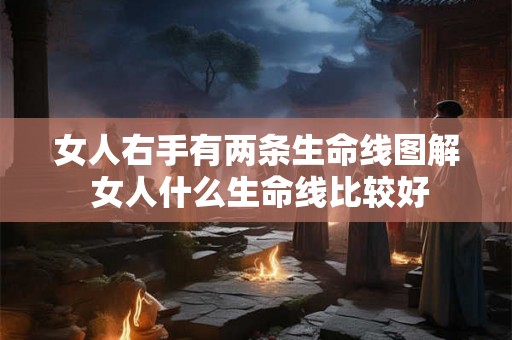 女人右手有两条生命线图解 女人什么生命线比较好