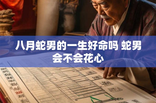八月蛇男的一生好命吗 蛇男会不会花心