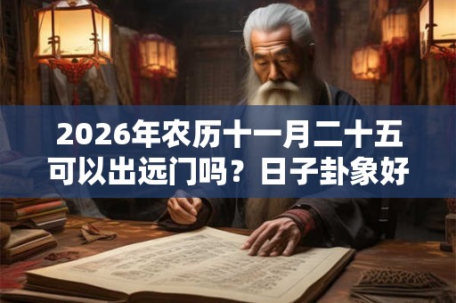 2026年农历十一月二十五可以出远门吗?日子卦象好吗? 2026年农历十一月二十五可以出远门吗?日子卦象好吗?