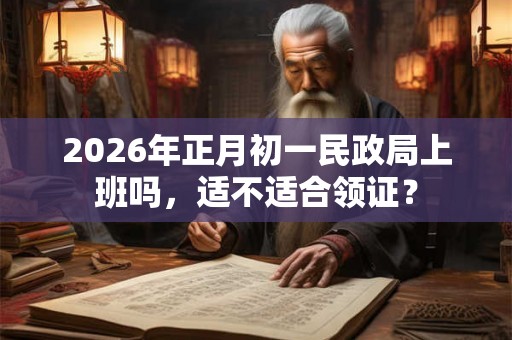 2026年正月初一民政局上班吗，适不适合领证？