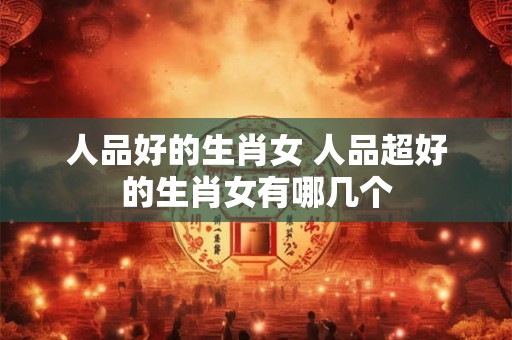 人品好的生肖女 人品超好的生肖女有哪几个 人品好的生肖女 人品超好的生肖女有哪几个