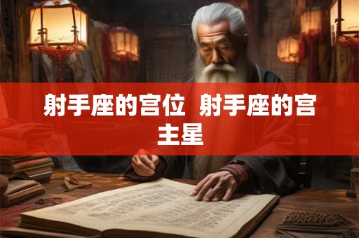 射手座的宫位  射手座的宫主星