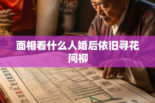 面相看什么人婚后依旧寻花问柳 面相看什么人婚后依旧寻花问柳