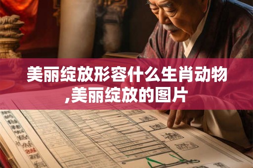 美丽绽放形容什么生肖动物,美丽绽放的图片