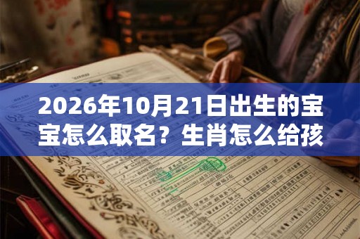 2026年10月21日出生的宝宝怎么取名？生肖怎么给孩子取名？