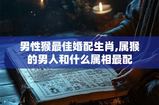 男性猴最佳婚配生肖,属猴的男人和什么属相最配