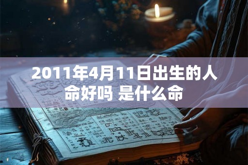 2011年4月11日出生的人命好吗 是什么命