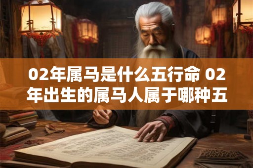 02年属马是什么五行命 02年出生的属马人属于哪种五行命 02年属马是什么五行命 02年出生的属马人属于哪种五行命