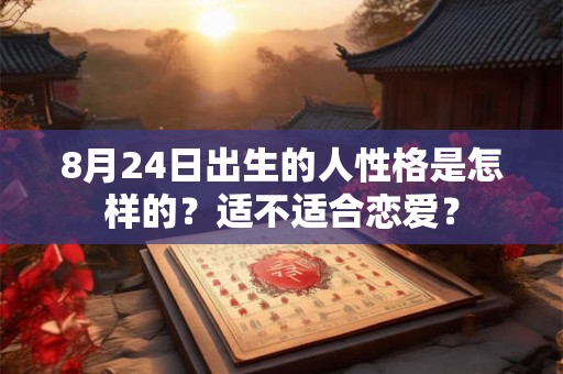 8月24日出生的人性格是怎样的?适不适合恋爱? 8月24日出生的人性格是怎样的?适不适合恋爱?