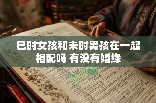 巳时女孩和未时男孩在一起相配吗 有没有婚缘