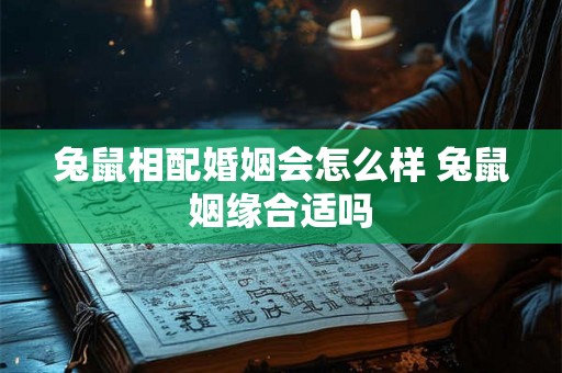 兔鼠相配婚姻会怎么样 兔鼠姻缘合适吗