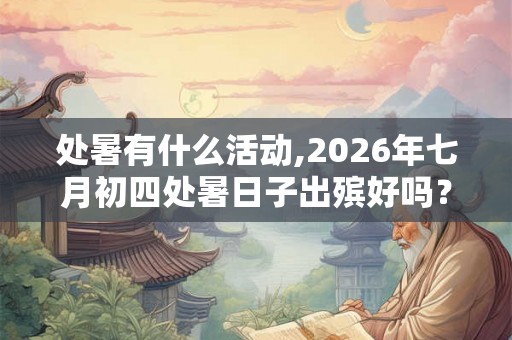 处暑有什么活动,2026年七月初四处暑日子出殡好吗? 处暑有什么活动,2026年七月初四处暑日子出殡好吗?