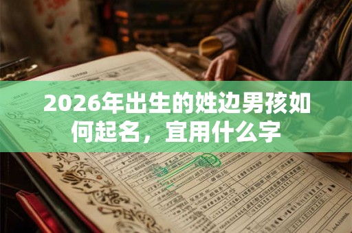 2026年出生的姓边男孩如何起名，宜用什么字