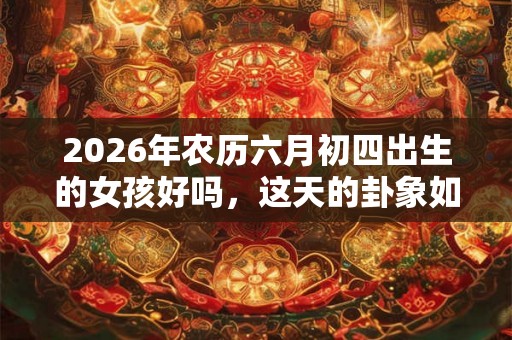 2026年农历六月初四出生的女孩好吗，这天的卦象如何？