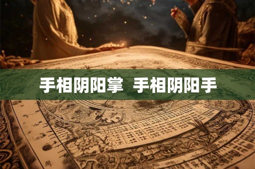 手相阴阳掌  手相阴阳手