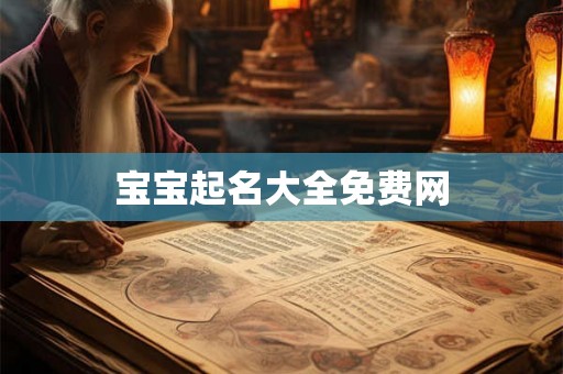 宝宝起名大全免费网