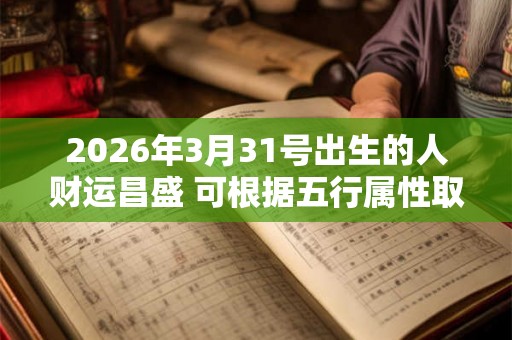 2026年3月31号出生的人财运昌盛 可根据五行属性取名