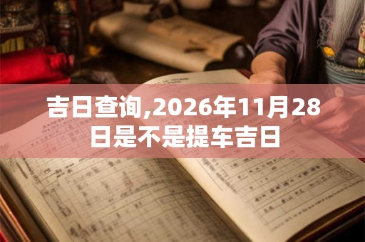 吉日查询,2026年11月28日是不是提车吉日 吉日查询,2026年11月28日是不是提车吉日