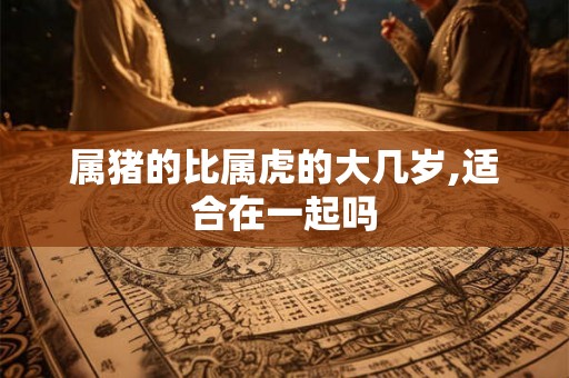 属猪的比属虎的大几岁,适合在一起吗