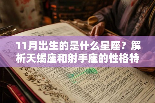 11月出生的是什么星座?解析天蝎座和射手座的性格特点 11月出生的是什么星座?解析天蝎座和射手座的性格特点