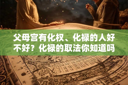 父母宫有化权、化禄的人好不好?化禄的取法你知道吗? 父母宫有化权、化禄的人好不好?化禄的取法你知道吗?