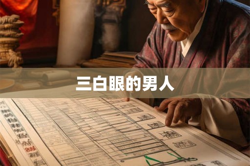 三白眼的男人