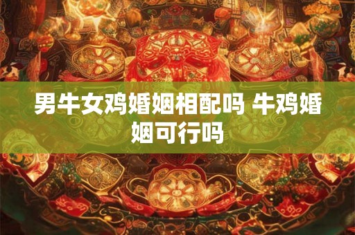 男牛女鸡婚姻相配吗 牛鸡婚姻可行吗 男牛女鸡婚姻相配吗 牛鸡婚姻可行吗