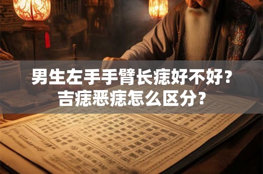 男生左手手臂长痣好不好?吉痣恶痣怎么区分? 男生左手手臂长痣好不好?吉痣恶痣怎么区分?