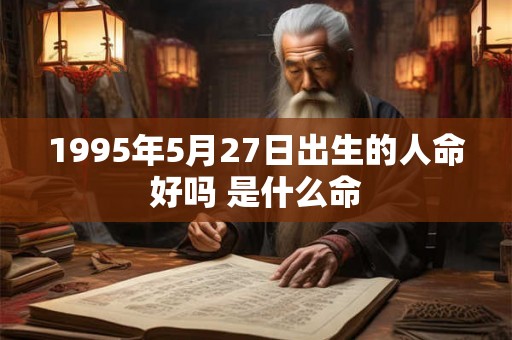 1995年5月27日出生的人命好吗 是什么命