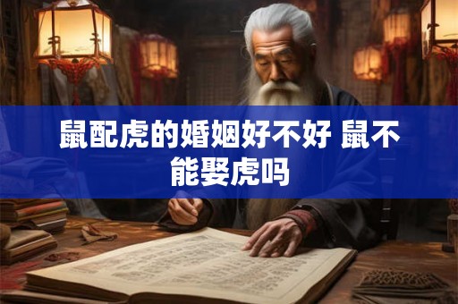鼠配虎的婚姻好不好 鼠不能娶虎吗
