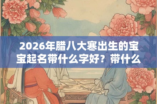 2026年腊八大寒出生的宝宝起名带什么字好?带什么字的名字好? 2026年腊八大寒出生的宝宝起名带什么字好?带什么字的名字好?