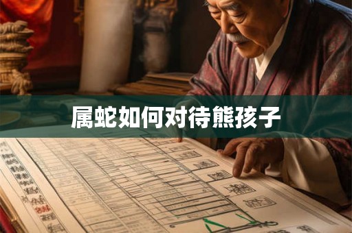 属蛇如何对待熊孩子 属蛇如何对待熊孩子
