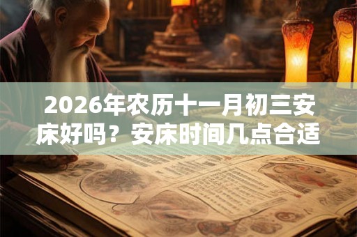 2026年农历十一月初三安床好吗？安床时间几点合适？