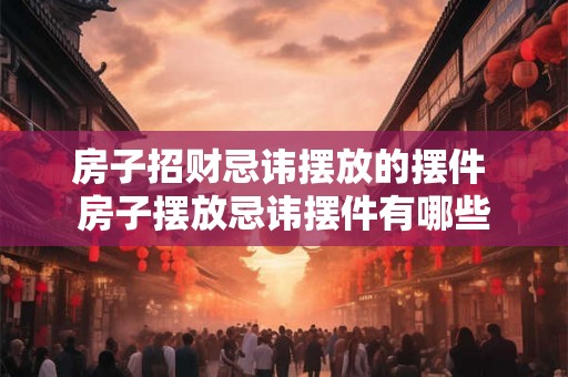 房子招财忌讳摆放的摆件 房子摆放忌讳摆件有哪些 房子招财忌讳摆放的摆件 房子摆放忌讳摆件有哪些