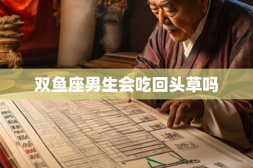 双鱼座男生会吃回头草吗