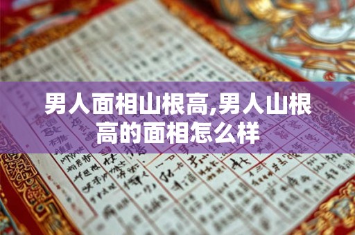 男人面相山根高,男人山根高的面相怎么样