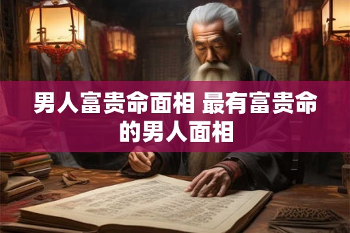 男人富贵命面相 最有富贵命的男人面相